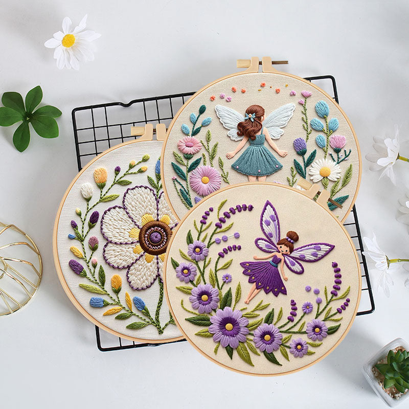 Enchanted Garden Embroidery Kit