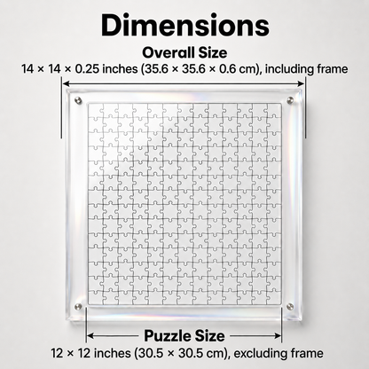 Hangable Acrylic Puzzle | Paw & Love