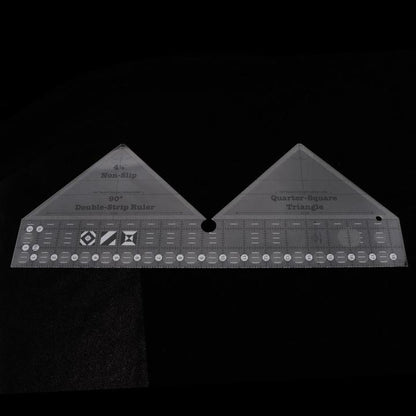Ruler Non-Slip 90° Degree Double Strip