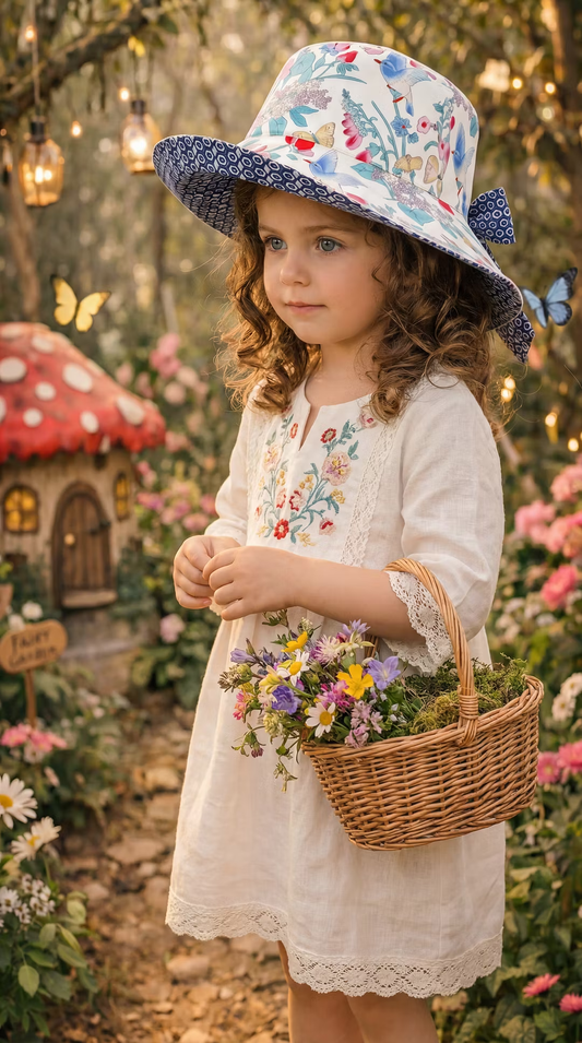 Custom Bow Sun Hats For Kids & Women Template Cutting Ruler Set-With Instructions