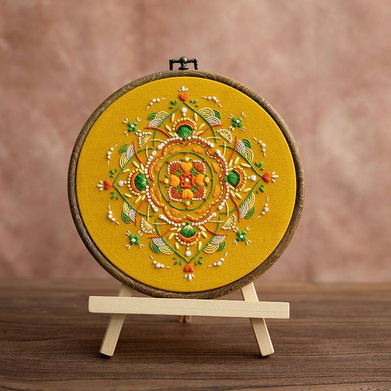 UrCustomHUB “Mandala Whirls” Kit: Color, Rhythm, and Calm in One Hoop