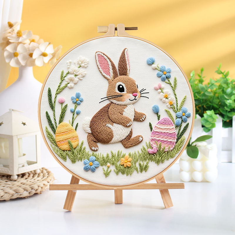Easter Bunny - Themed DIY Embroidery Kits