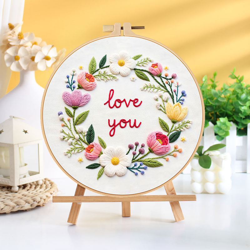 Heart And Bloom - Themed DIY Embroidery Kits