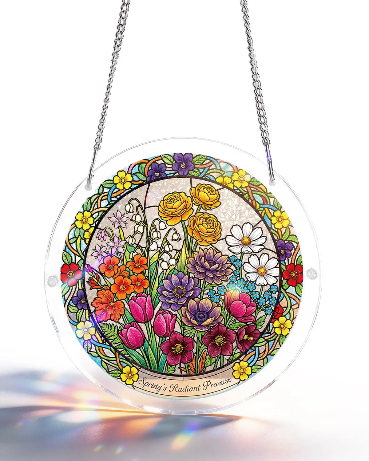 Acrylic Jigsaw Puzzle Suncatcher - Springâ€TMs Radiant Promise
