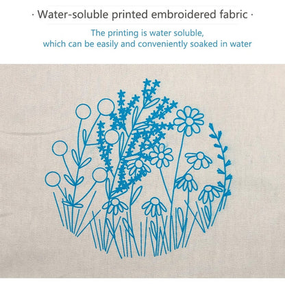 Embroidery Hoop Birds gift Kit for Beginner