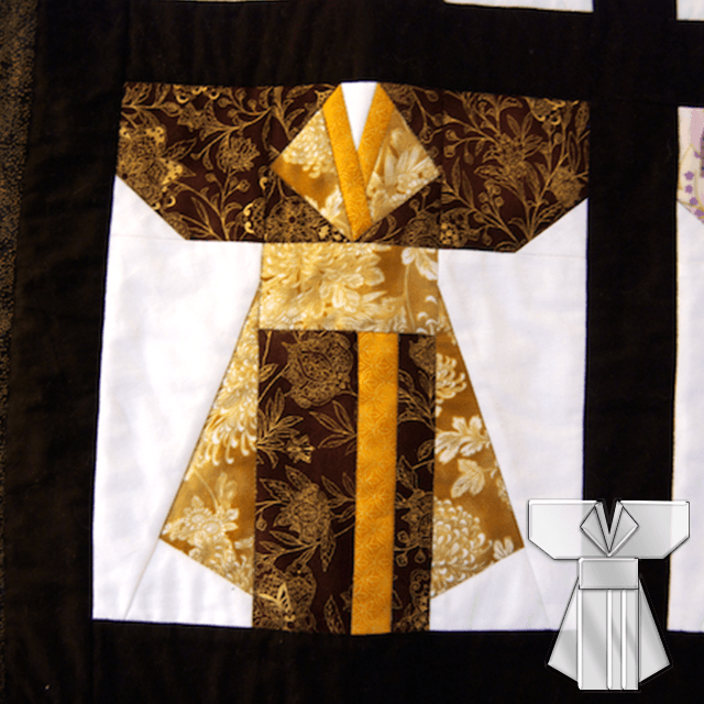 Vintage Kimono Quilt Template Set-With Instructions