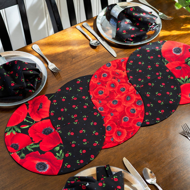 Tablecloth Braided Twist Template-With Instructions