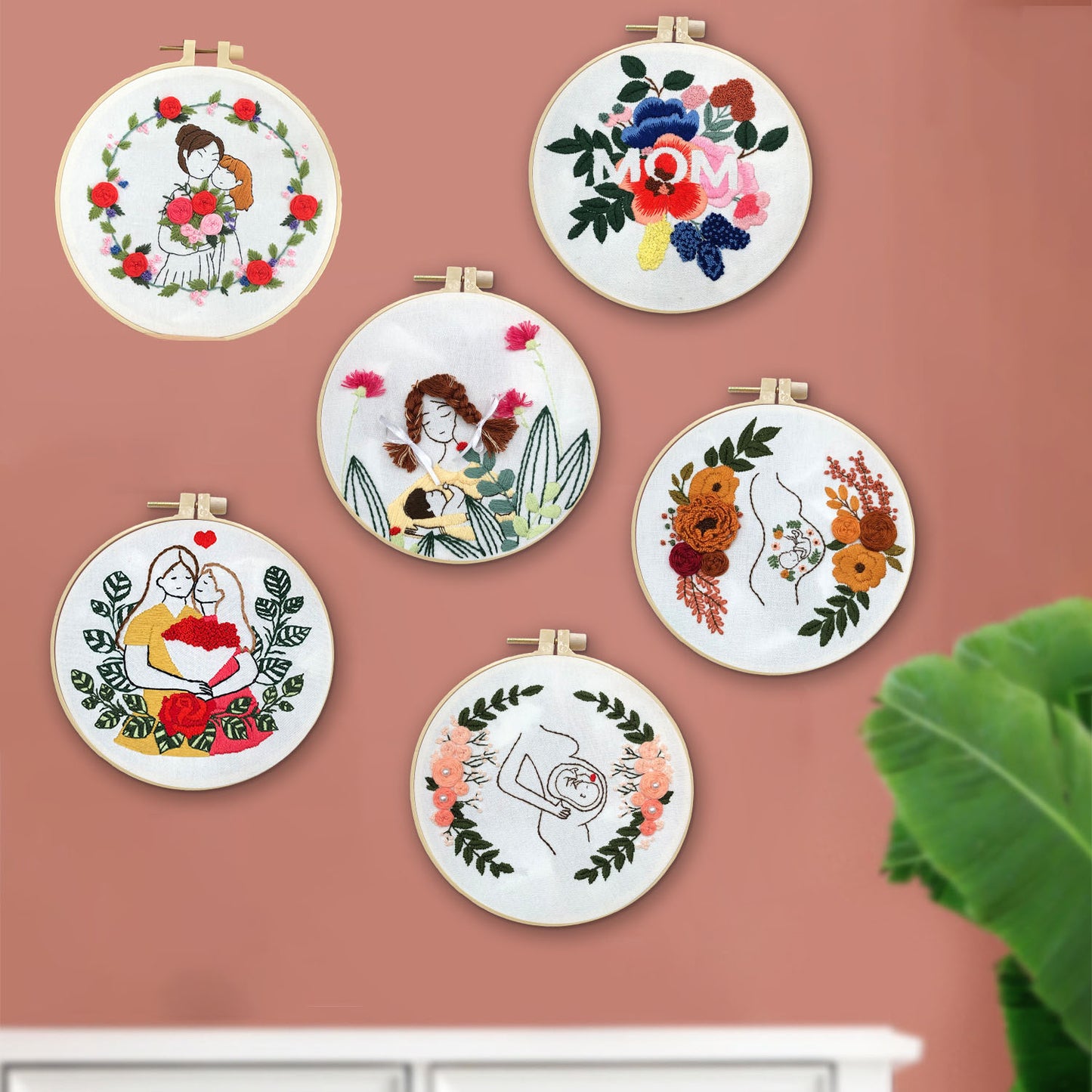 Mother's Day Embroidery Kit