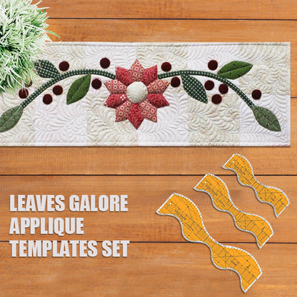 Quilt Applique - Curves Rotary Cutting Templates With Instructions