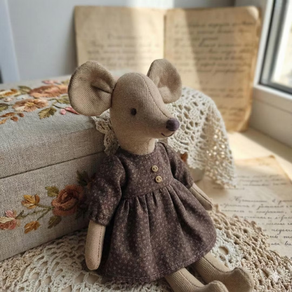 Mouse Family Sewing Template Set + With Instructions