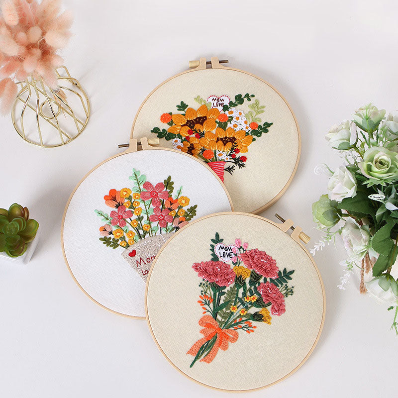 Mother's Day - Themed DIY Embroidery Kits