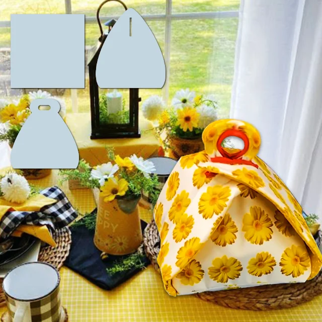 Sewing Template For Food/Gift Box(3 PCS)-With Instructions