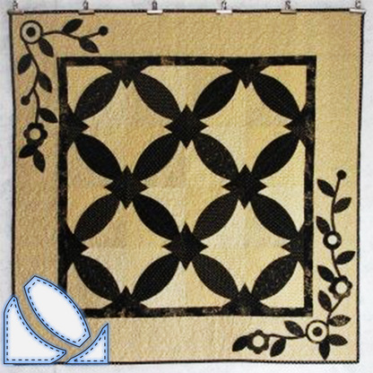 Victor's Bouquet Quilt Template Set- With Instructions