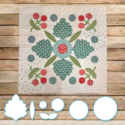 Prairie Meadow Sew Template Set - (With Instructions)