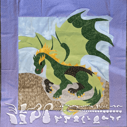 Dragon Template Ruler Set-With PDF and Instructions