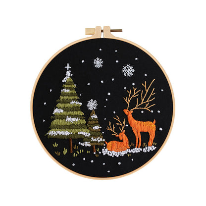 Winter Night - Themed DIY Embroidery Kits