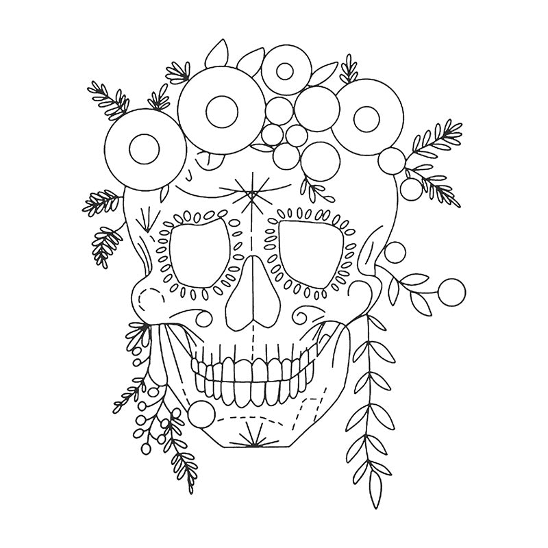 The Día de los Muertos Embroidery Collection: Celebrate, Create, and Cherish Memories