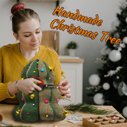 3D Christmas Tree Quilt Template (4PCS)