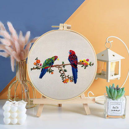 Feathered Friends Embroidery Kit