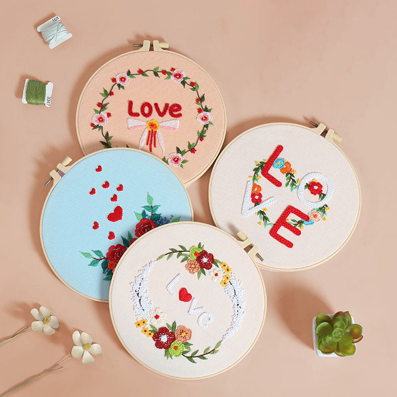 Stitch Your Love Story -Themed DIY Embroidery Kits