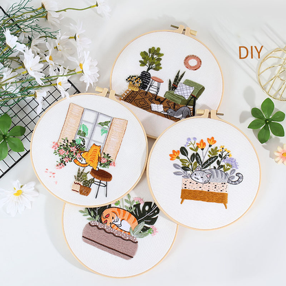 Cozy Corners Embroidery Kit