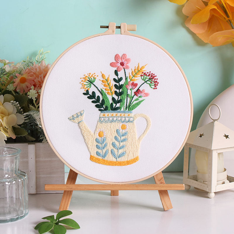 Blooming Vase  - Themed DIY Embroidery Kits