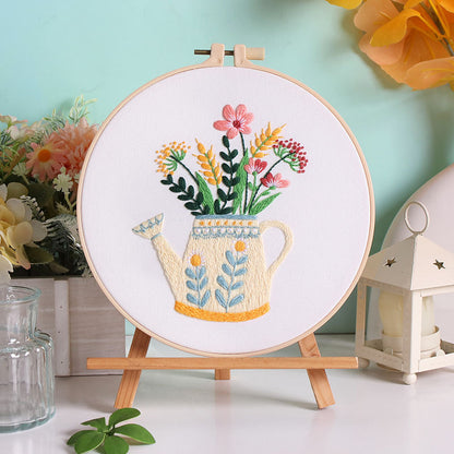 Blooming Vase  - Themed DIY Embroidery Kits