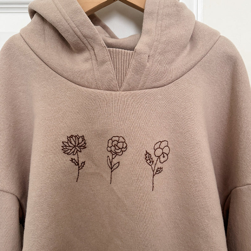 Stick Stitch Water-Soluble Embroidery Flower Collection: Stitch, Create, and Personalize 3 Flower Set