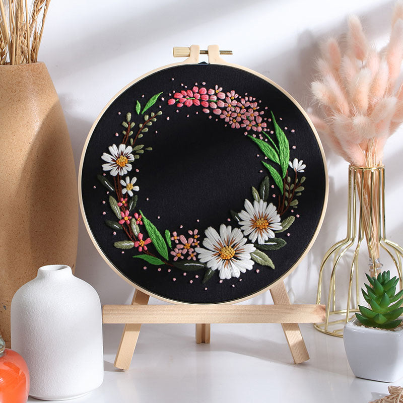 Floral Whispers Embroidery Kit: Let Every Bloom Tell a Story