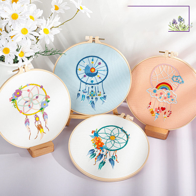Whimsical Dreamcatcher - Themed DIY Embroidery Kits