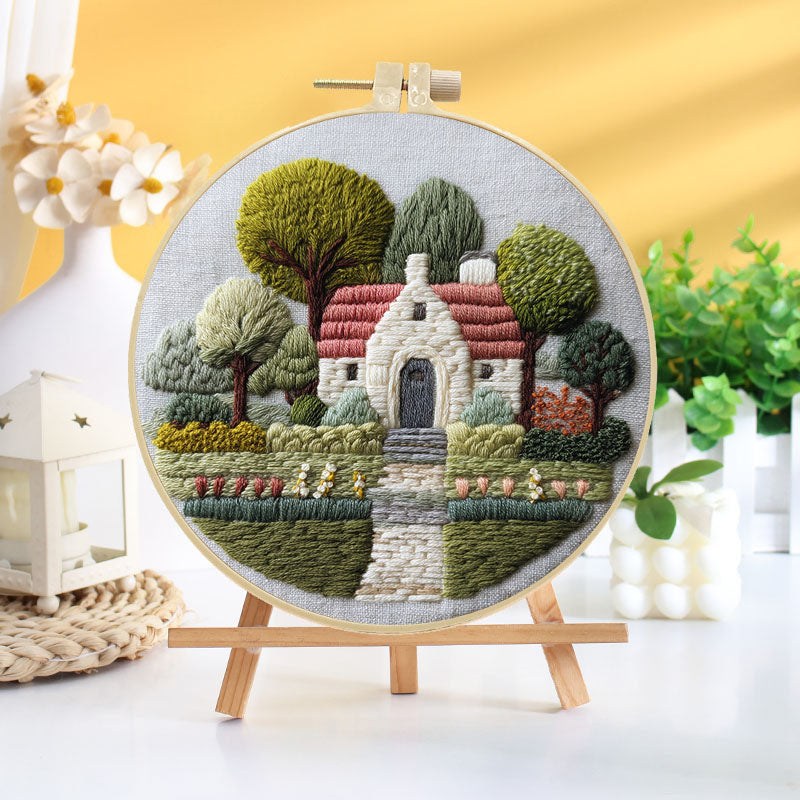 Cottage Hill Embroidery Kit