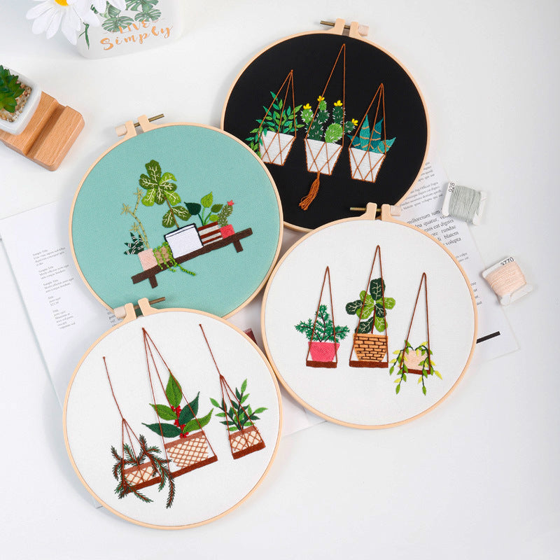 Hanging Garden Embroidery Kit