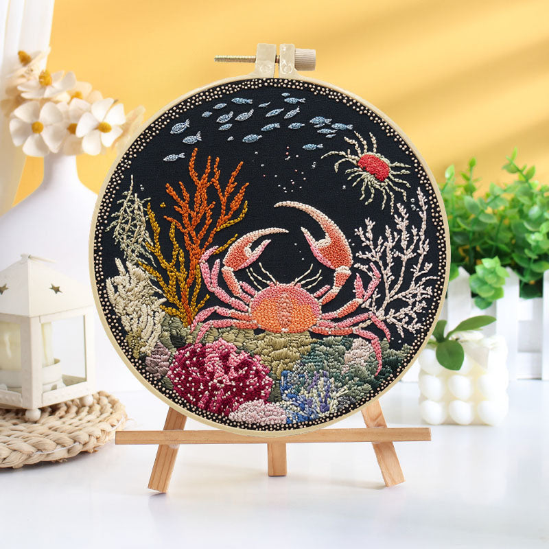 Coral Reef Embroidery Kit