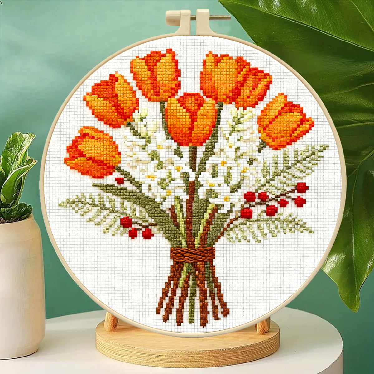 Blooming Bouquet Embroidery Kit