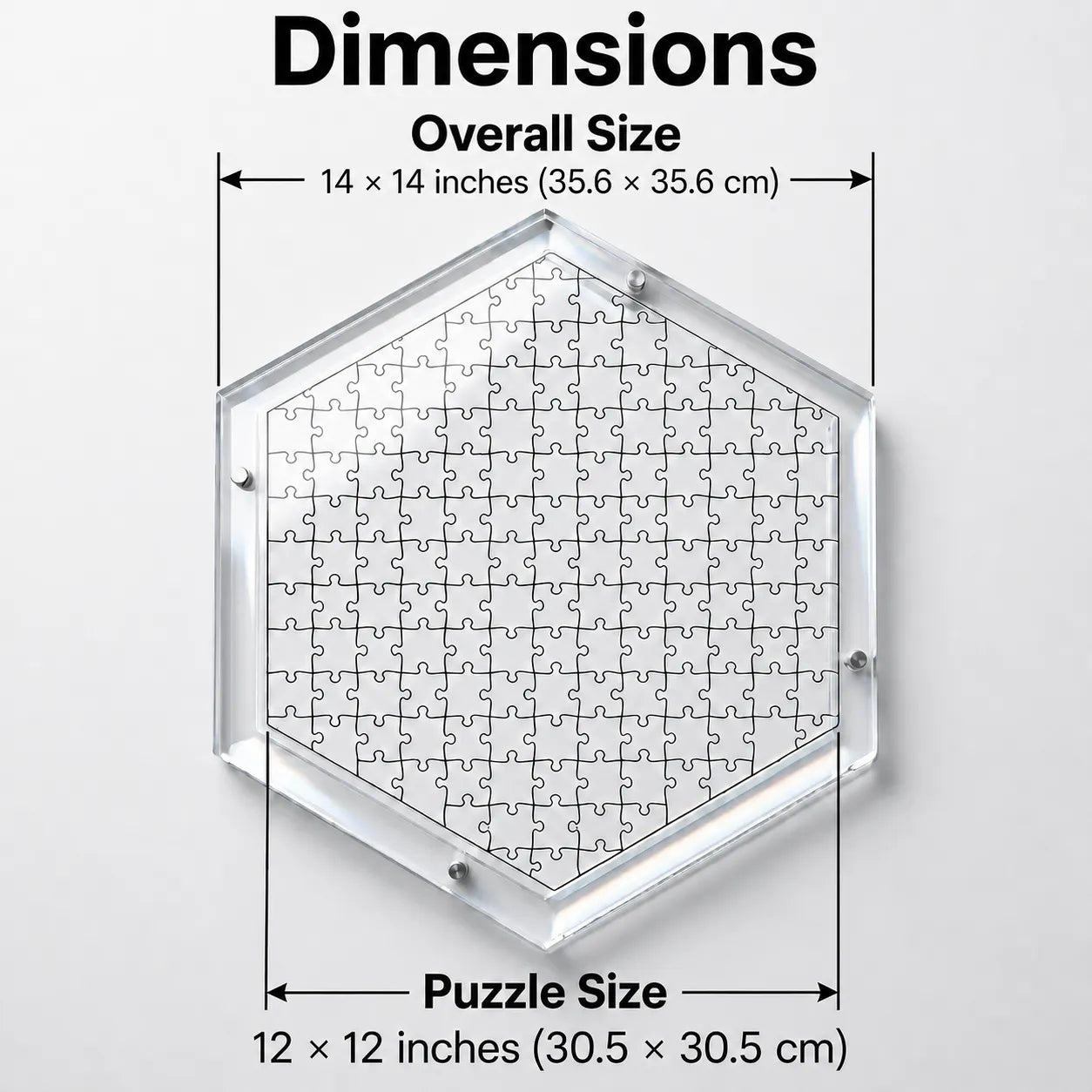 Hangable Acrylic Puzzle | Rose Garden
