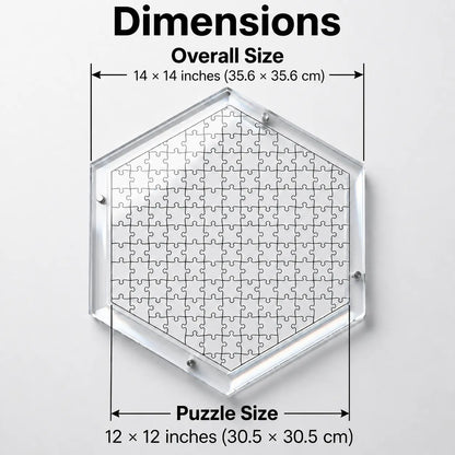Hangable Acrylic Puzzle | Rose Garden
