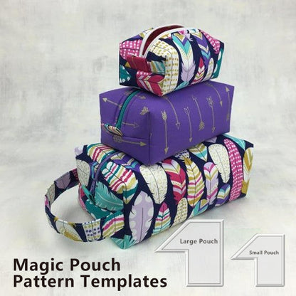 Magic Pouch Pattern Templates (With Instructions)