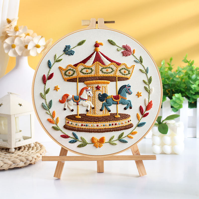 Carousel - Themed DIY Embroidery Kits