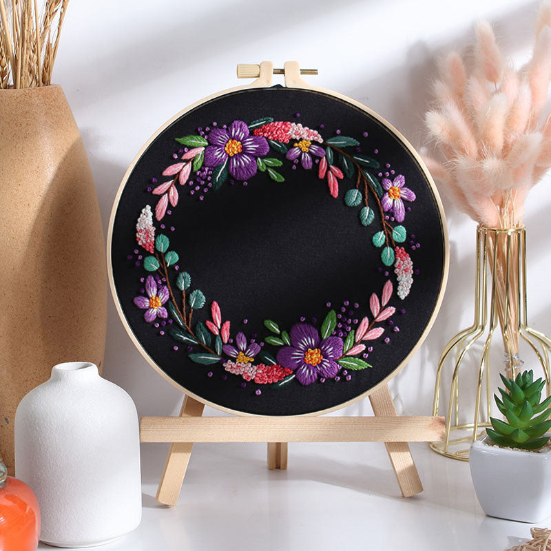 Floral Whispers Embroidery Kit: Let Every Bloom Tell a Story