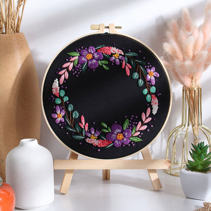 Floral Whispers Embroidery Kit: Let Every Bloom Tell a Story
