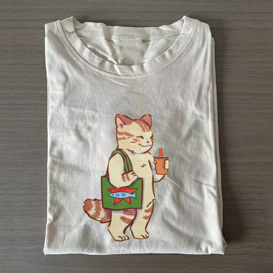 Coffee Cat T-shirt