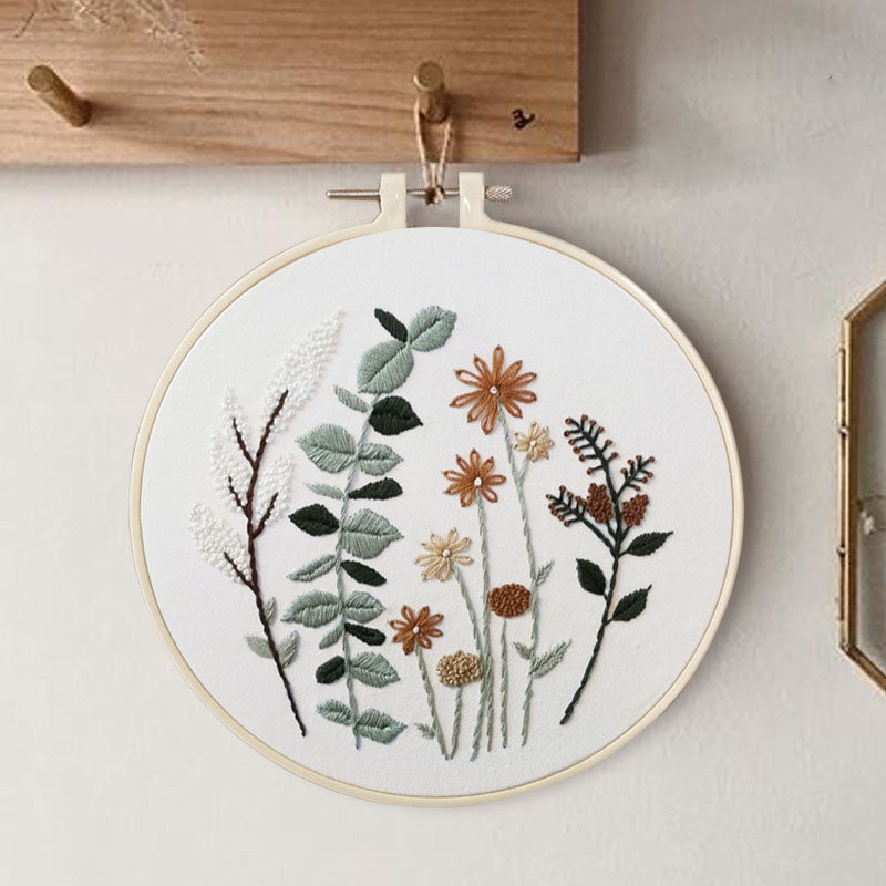 Wild Meadow - Themed DIY Embroidery Kits