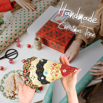 Handmade Christmas Tree Quilting Set—WITH TUTORIAL