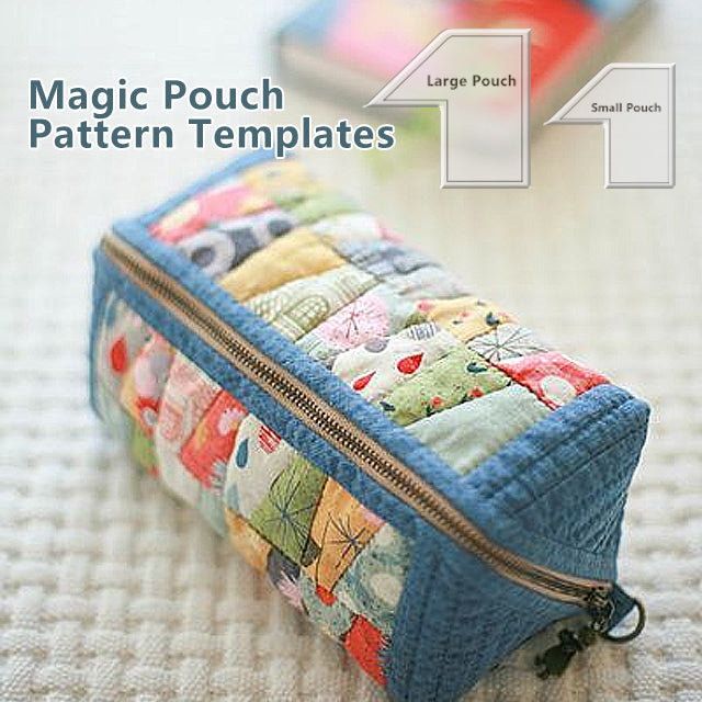 Magic Pouch Pattern Templates (With Instructions)
