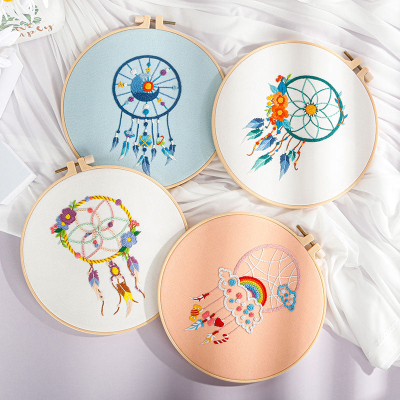 Whimsical Dreamcatcher - Themed DIY Embroidery Kits