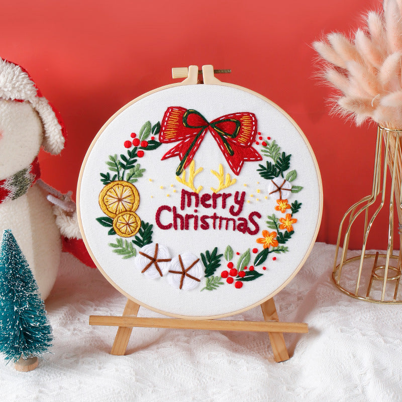 Merry Christmas - Themed DIY Embroidery Kits