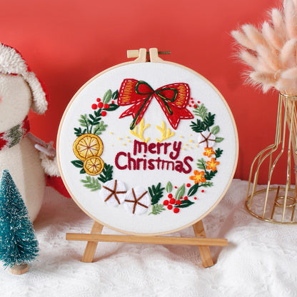 Merry Christmas - Themed DIY Embroidery Kits