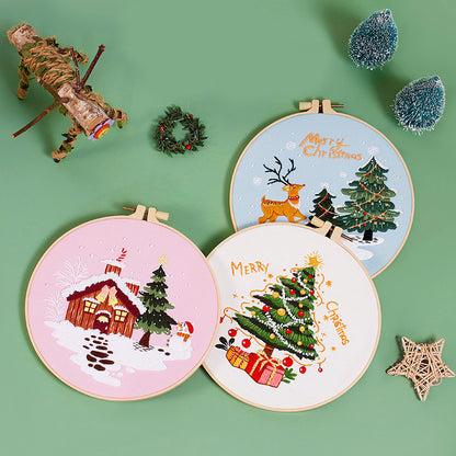 Christmas Wonderland Embroidery Kit series
