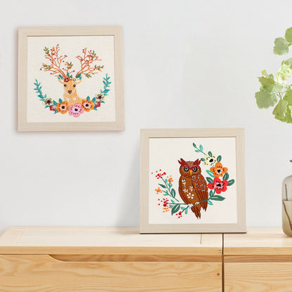 Animals Embroidery Kits Set for Beginner