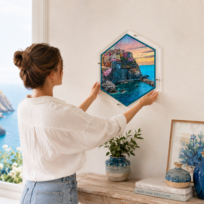 Hangable Acrylic Puzzle | Amalfi Escape
